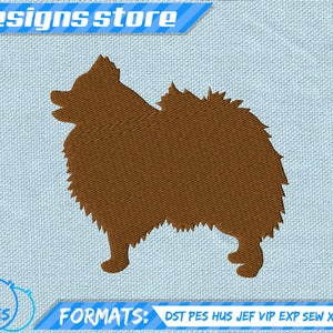 POMERANIAN EMBROIDERY DESIGN, dog pomeranian machine embroidery design, dog breed pomeranian embroidery design, pet love pomeranian design
