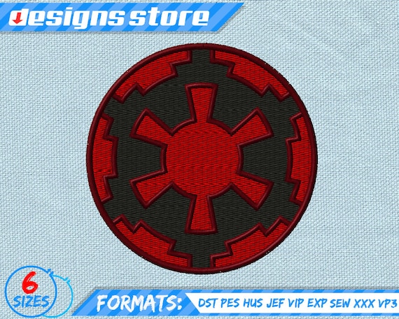 EMPIRE LOGO EMBROIDERY Design Star Wars Embroidery Design R2D2