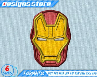 IRONMAN SUPERHERO APPLIQUE superhero embroidery design iron man applique embroidery design Superhero Ironman Avengers embroidery Design hero