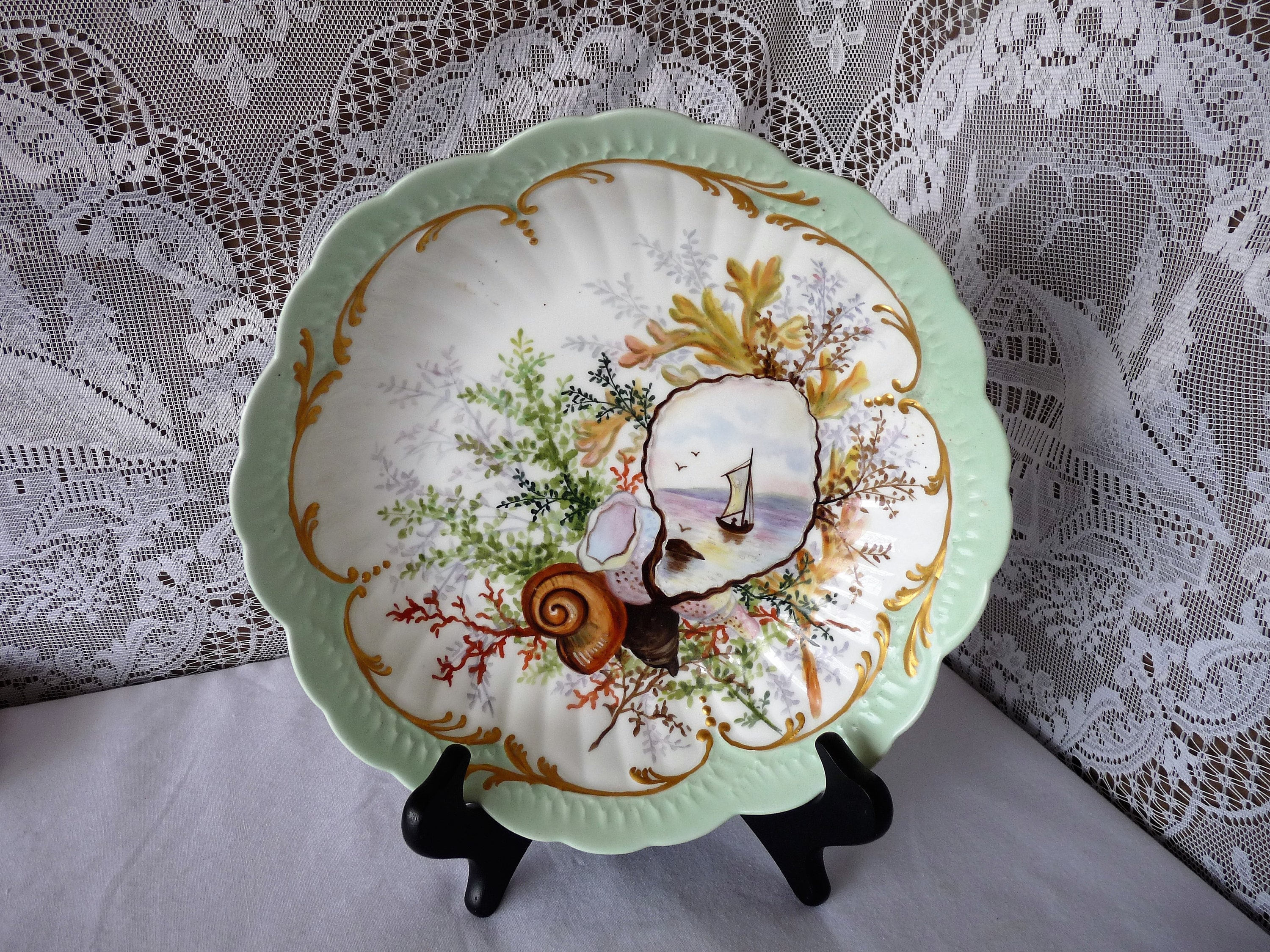 M. Redon Limoges, France (MR France Mark) - DISPLAY BOWL W