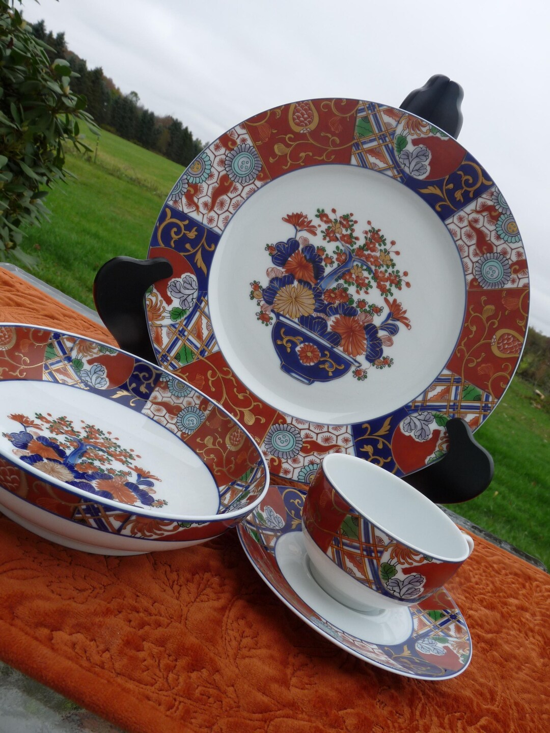 A. Raynaud Limoges France - Dinnerware Service Chinese 