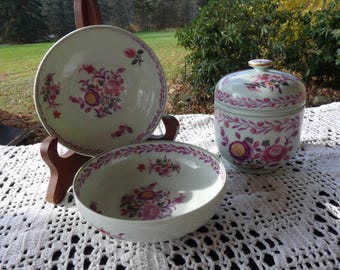 Raynaud Limoges France -  Puiforcat  "Chan-Tong"  -  CHOICE: Sugar Bowl & Lid OR Fruit Dessert Sauce Bowl(s)