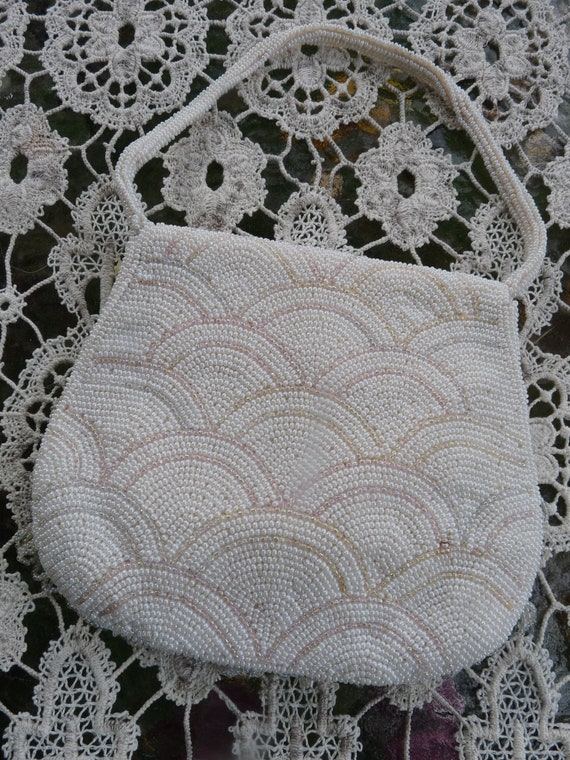 Gorgeous, Vintage Magid - Beaded Clutch / Evening… - image 6