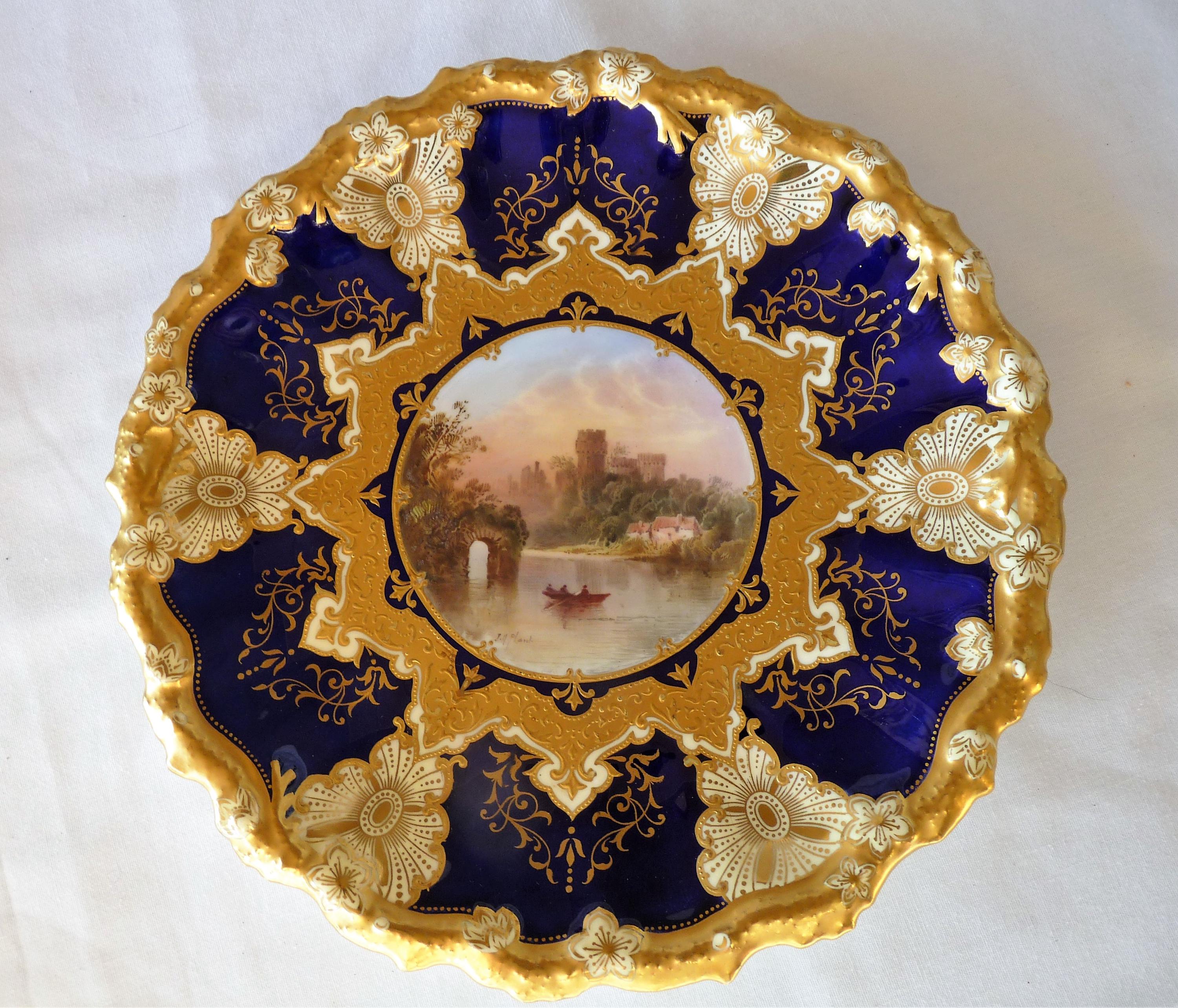 Coalport England Retailed for Ovington Bros. LOT 12 - Signed JH