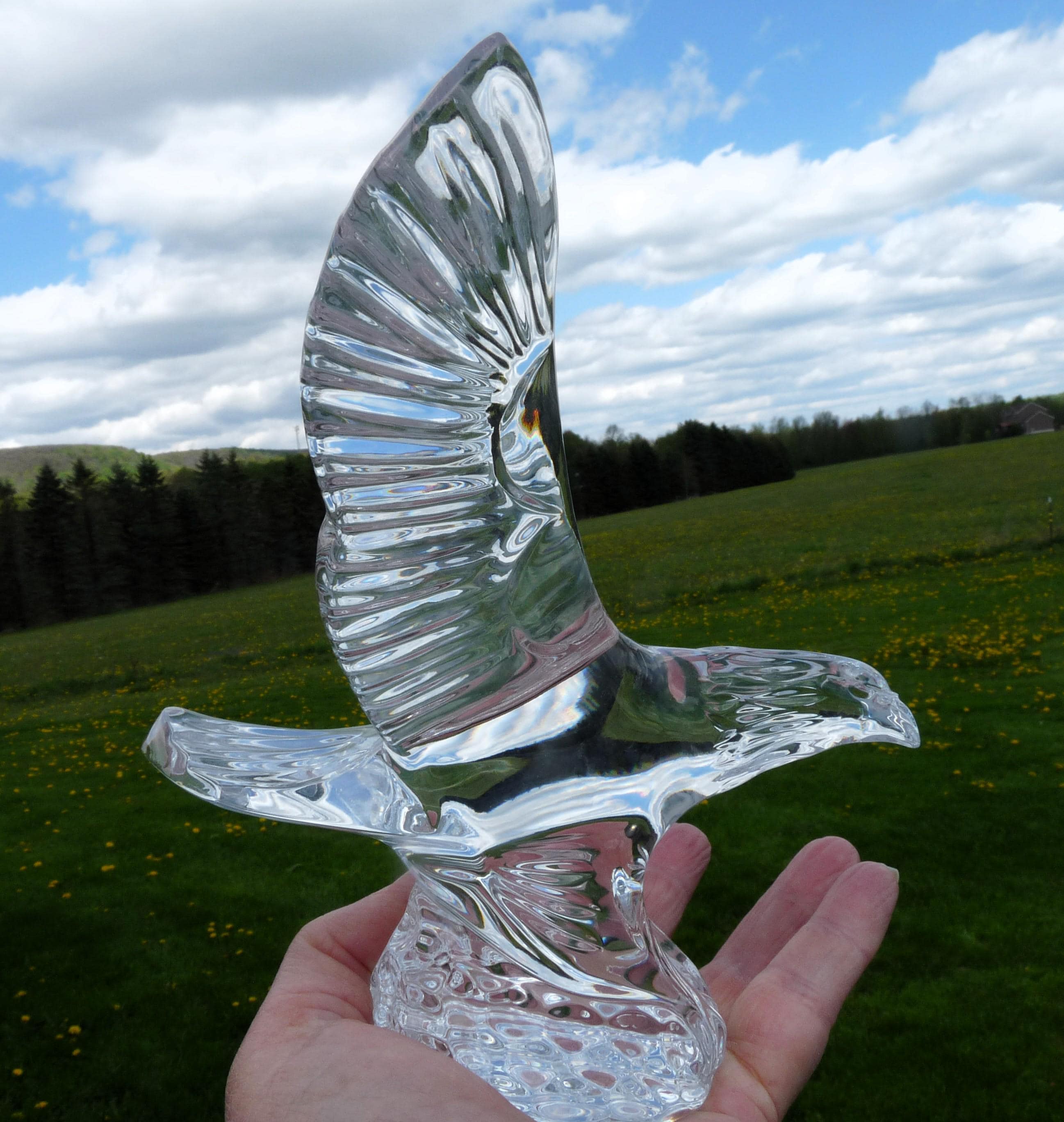 Baccarat Eagle - Etsy