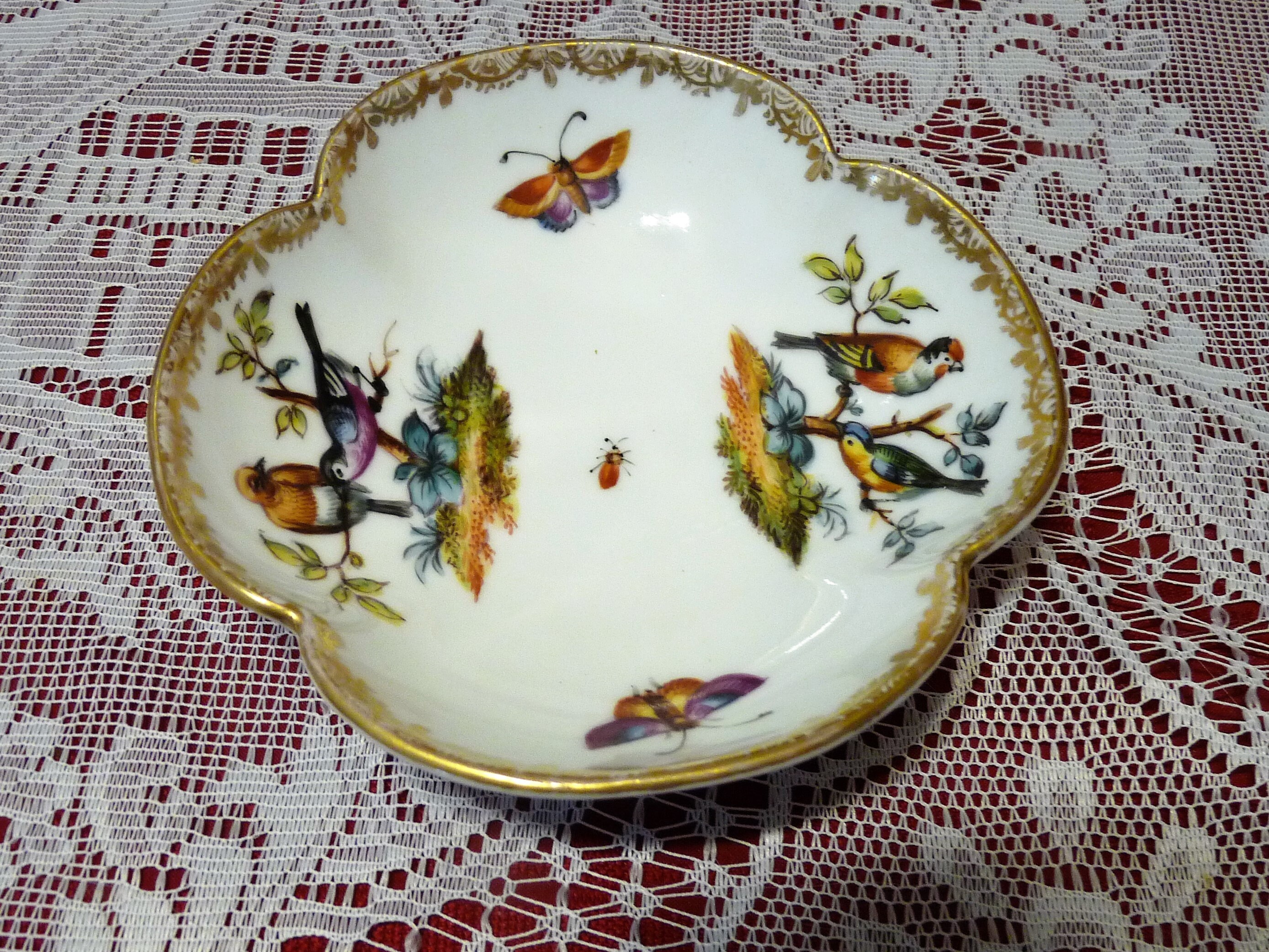 【着後レビューで 送料無料】 C.1879 WOLFSOHN HELENA Germany Dresden - Augusta Meissen's マイセン