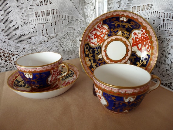 希少品】ロイヤルアルバート・クラウンチャイナ☆伊万里☆プレート 4枚