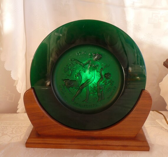 Daum Pate De Verre Crystal Plates Series FOUR SEASONS by