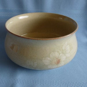 Denby-Langley, England im DAYBREAK Muster Medium Vegetable BOWL - Auflauf Backen Crock - eingestellt