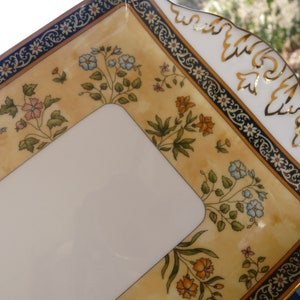 Wedgwood, England - INDIA pattern - Large Rectangle Serving SANDWICH TRAY - discontinued