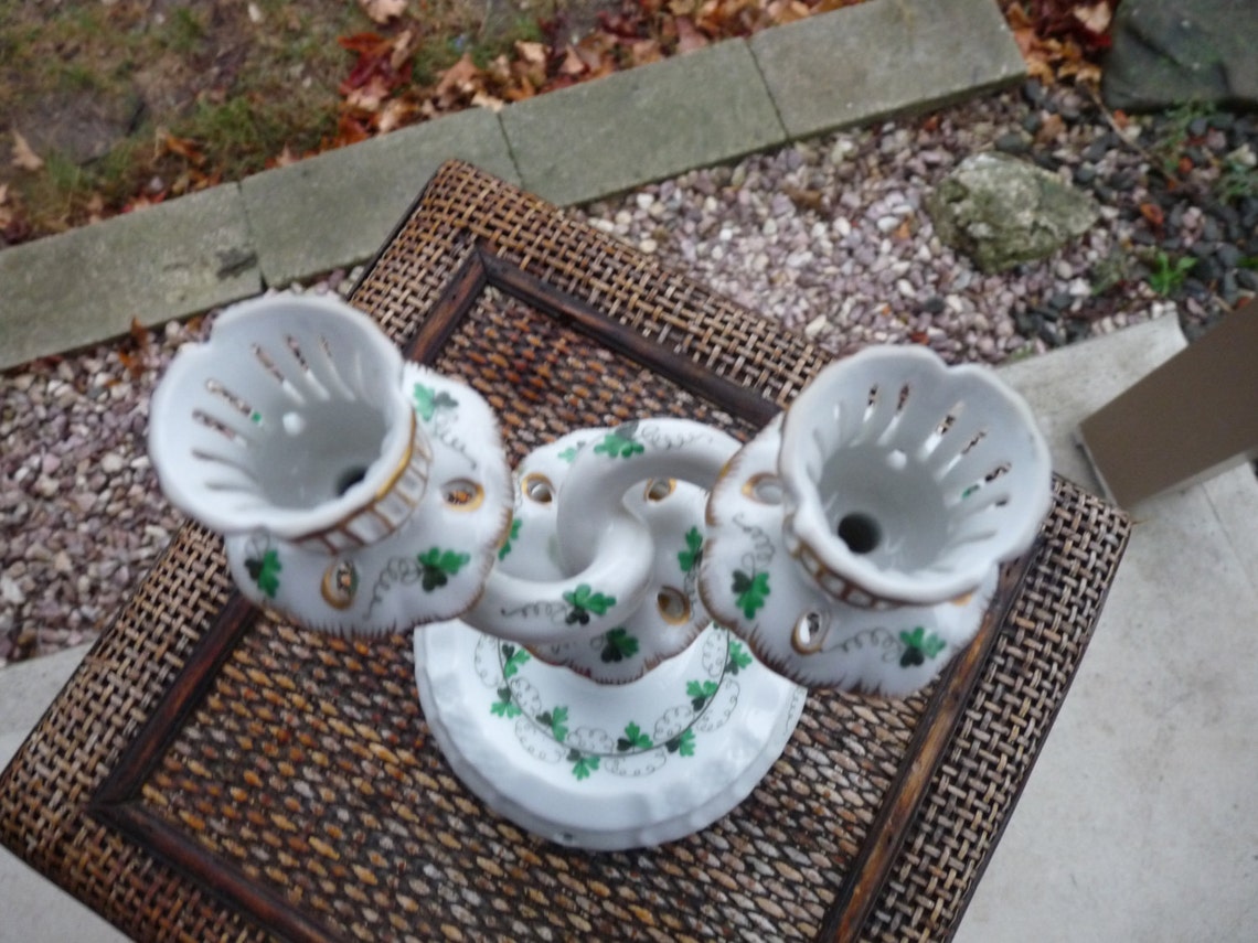 HEREND Made in Hungary Rare Hand Painted PERSIL parsley Etsy