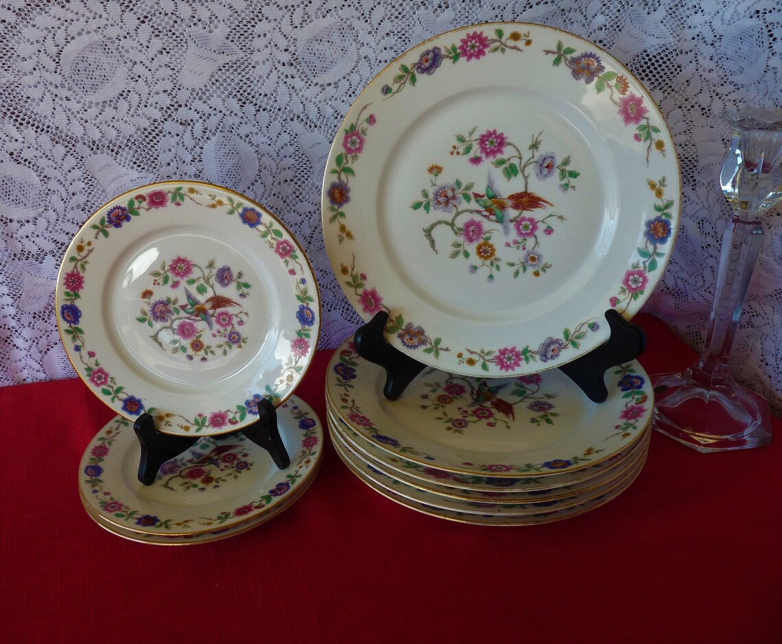 Wm. Guerin & Co Limoges France Bird of Paradise GUE65 Etsy