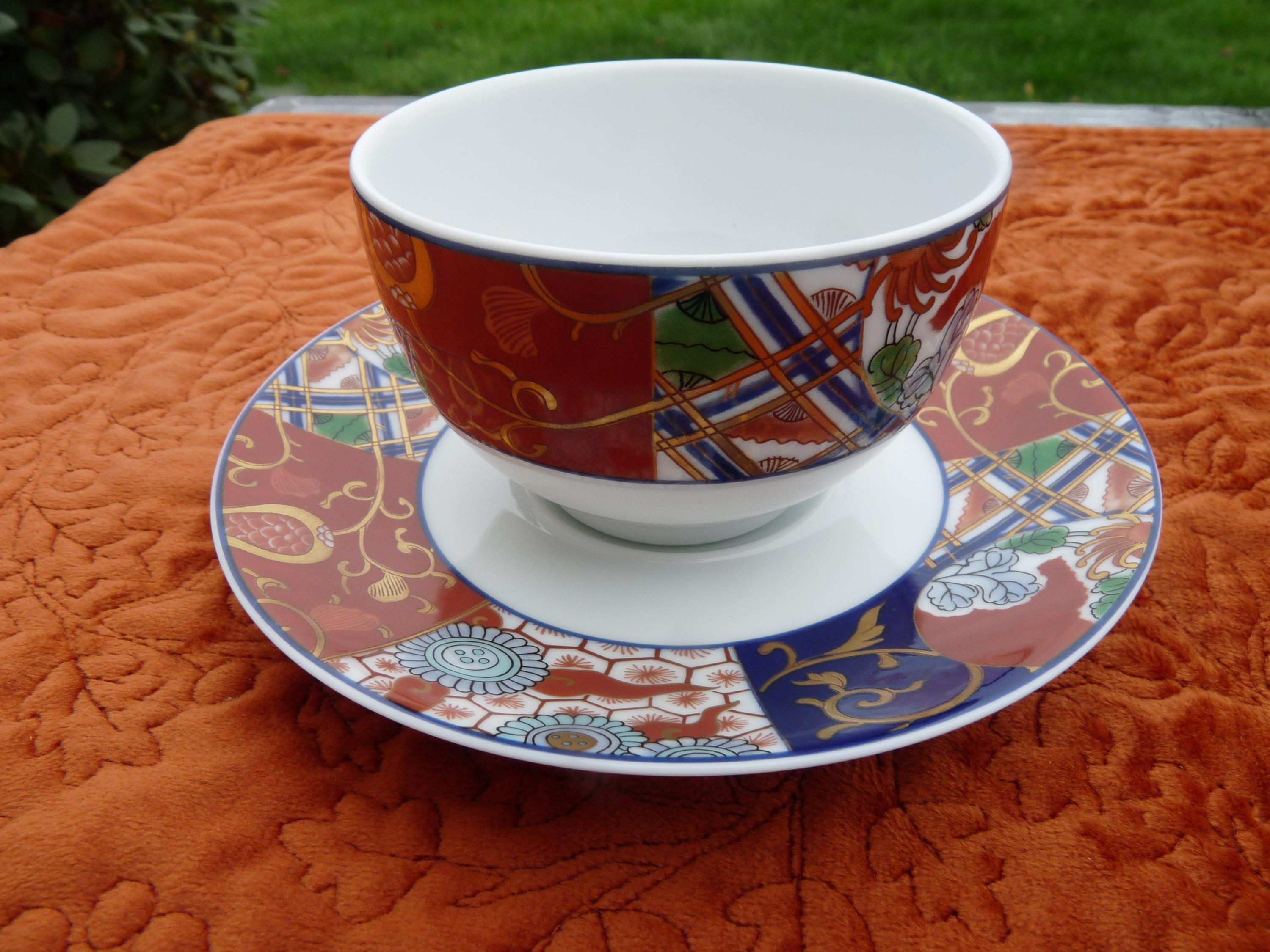 A. Raynaud Limoges France - SET 6 - Chinese Ming Doucai Design