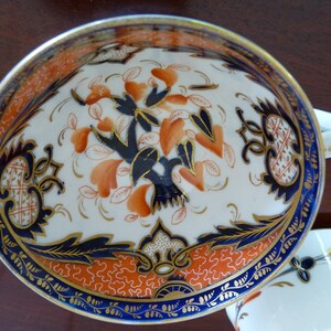 Late Georgian John Rose Coalport / Ridgeway / Hicks, Meigh or Johnson, England - Lot Two - TEA CUPS in the Japanese IMARI pattern - c.1815