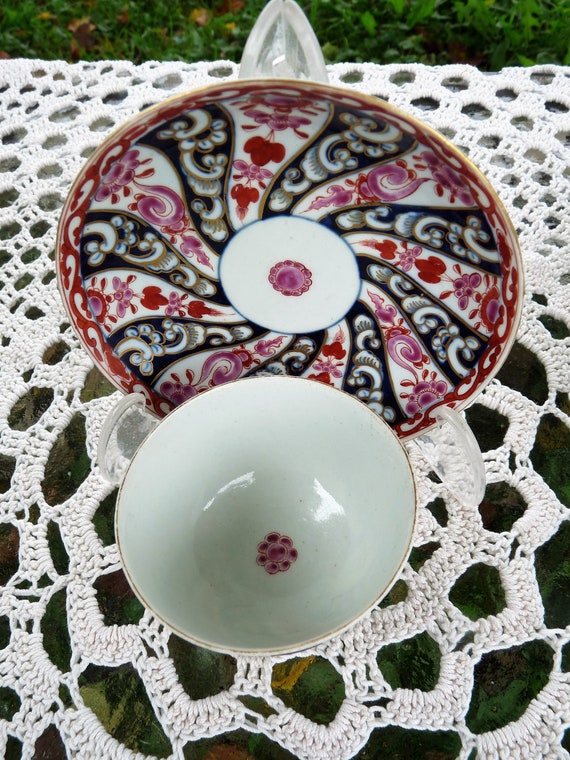 英国アンティーク ウースタードクターウォール期 ティーボウル