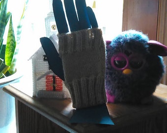 Round About Fingerless Mitts