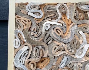20”X10” Sliced Book Art Piece