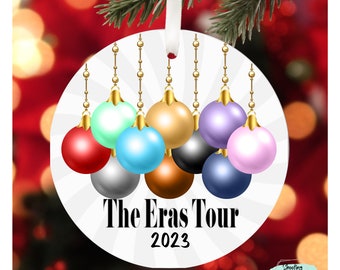 Eras Tour Christmas Ornament | Eras Tour Ornament | Merry Swiftmas Ornament | Eras Tour Memories | The Eras Tour 2023 Ornament
