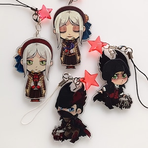 Bloodborne Double Sided Acrylic Charms