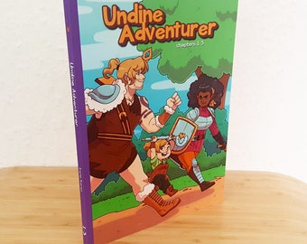 Undine Adventurer (Fantasy Comic,Figurine,Wooden Charms)
