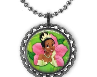 Headband Necklace Details about   Disney Tiana Princess and The Frog Girl Necklaces Bracelet