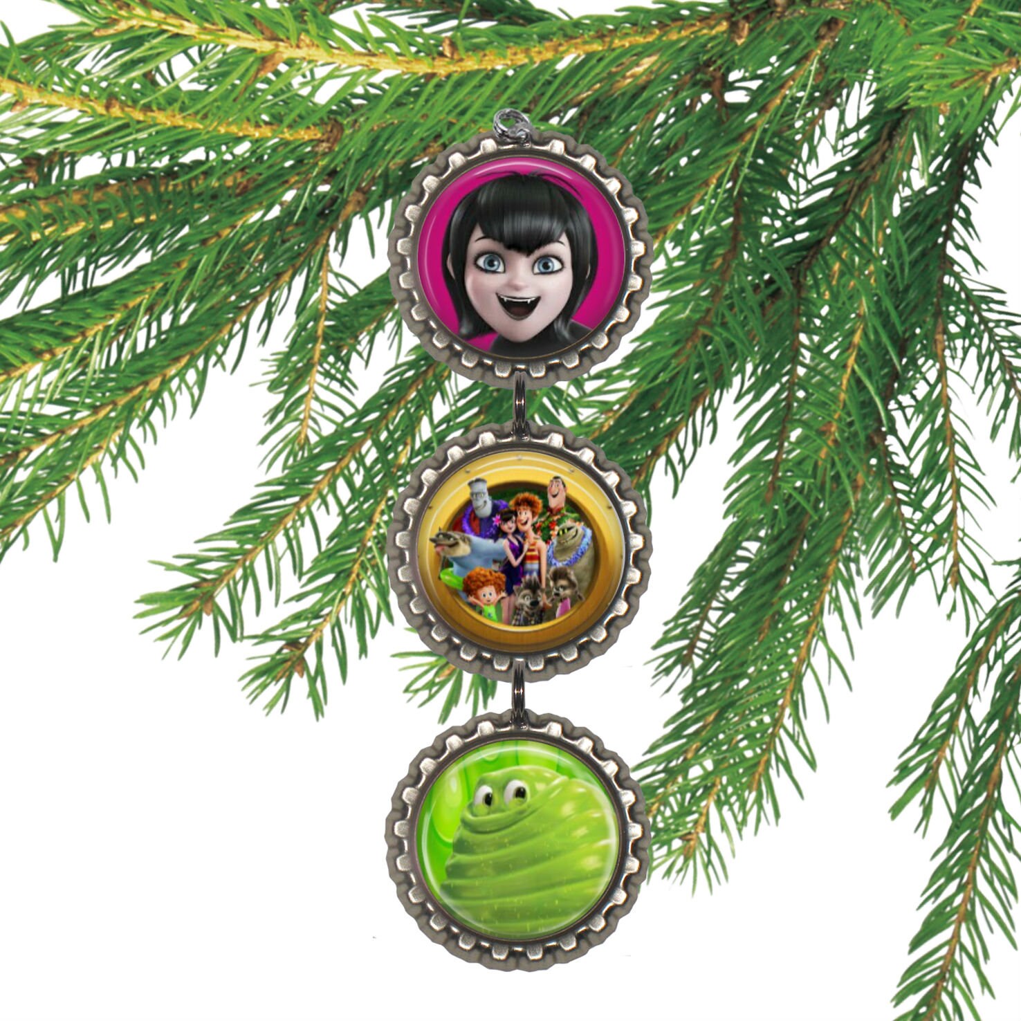 HOTEL TRANSYLVANIA Movie 3D Bottle Cap Christmas Ornament 1 - Etsy HOTEL TRANSYLVANIA Movie 3D Bottle Cap Christmas Ornament 1 - Etsy