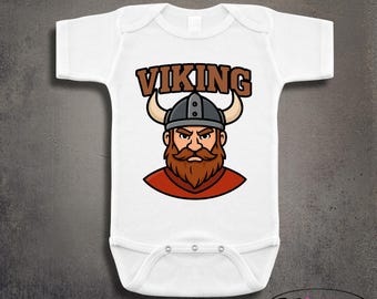 Viking Warrior Axes Battle Baby Clothes Clothing kids funny Unisex Boys Girls Newborn Infant Onesies Shower Gift Clothing Gifts Personalized