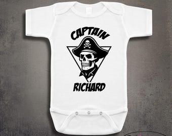 Personalized Gasparilla Costume Onesie: Captain Pirate Ship Outfit