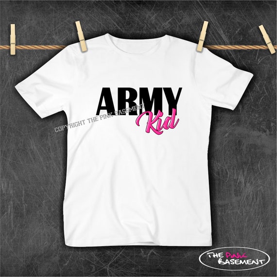 Army Baby Kid Pink Military Ranger 