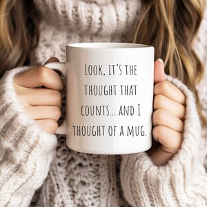Funny Coffee Mug, Snarky Gift Idea, Cynical Birthday Gift for Coworker, Sarcastic Quote Mug, 11oz & 15oz Ceramic Cup, Gag Gift for Friends