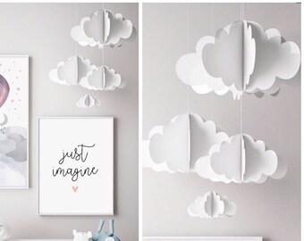 baby nursery cloud theme