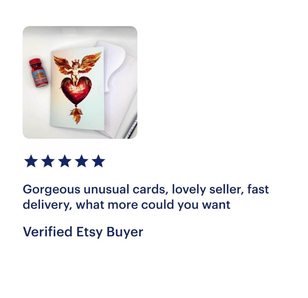 Blank Rococo Card Vintage Cherub Greeting Card: Rococo Heart, Romantic Blank Note Card - Etsy