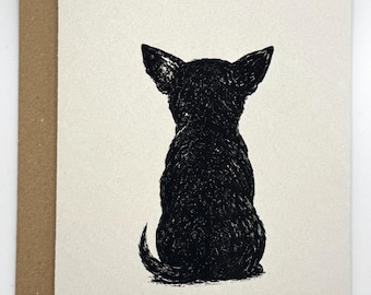 Pet Loss Sympathy Card | Dog Sympathy Card | Pet Bereavement Card | Dog Memorial Card | Pet Condolence Card | So Very Loved