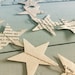 BOOKPAGE Garland,  SUSTAINABLE Star Garland Book Nook Decor 