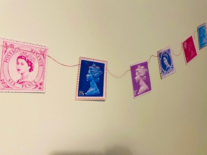 LGBTQ Queen Bunting  |  Vintage Queen  | Party Decor 10ft 