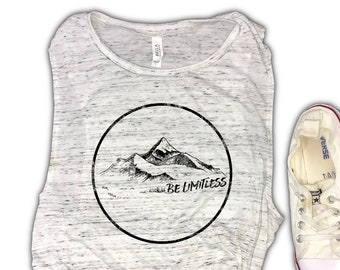 Mountain tank, nature tank, nature lover gift, adventure tank, workout tank, outdoor tank, gardener shirt, camping shirt, camping trip