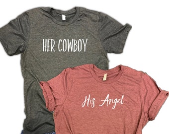 his and her cowboy shirts