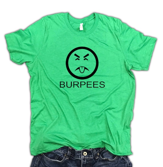 T-Rex Hates Burpees Funny Gym Cartoon T-Shirt T-Rex Hates Burpees Funny Gym Cartoon T-Shirt