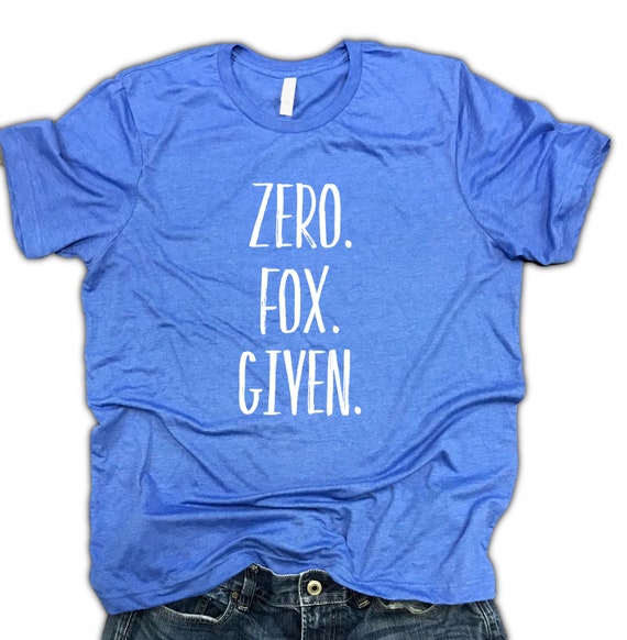 no fox given mens shirt, zero fox given, zero fucks given, no fucks given, fox shirt, funny fox shirt, shenanigans, funny mens shirt, brunch