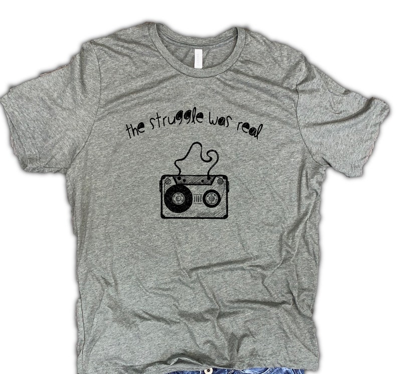 Cassette Tape 80s Shirt, Funny 80s tee, 80s t-shirt men and women, band tee, 80s gift, 80s birthday, vintage 80s, retro 80s, funny t shirts image 1