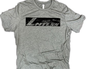 Workout Motivation Limitless Unisex Shirt - workout gift for him, gym gift, vintage style fitness shirt, spider gym shirt, running shirt