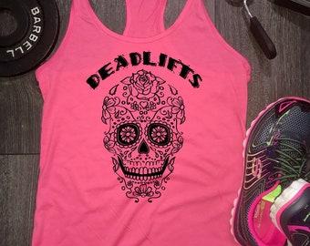 deadlift workout tank, deadlift tank, workout tank top, womens workout tank, womens gym tank, workout tank womens, gym tank top, workout