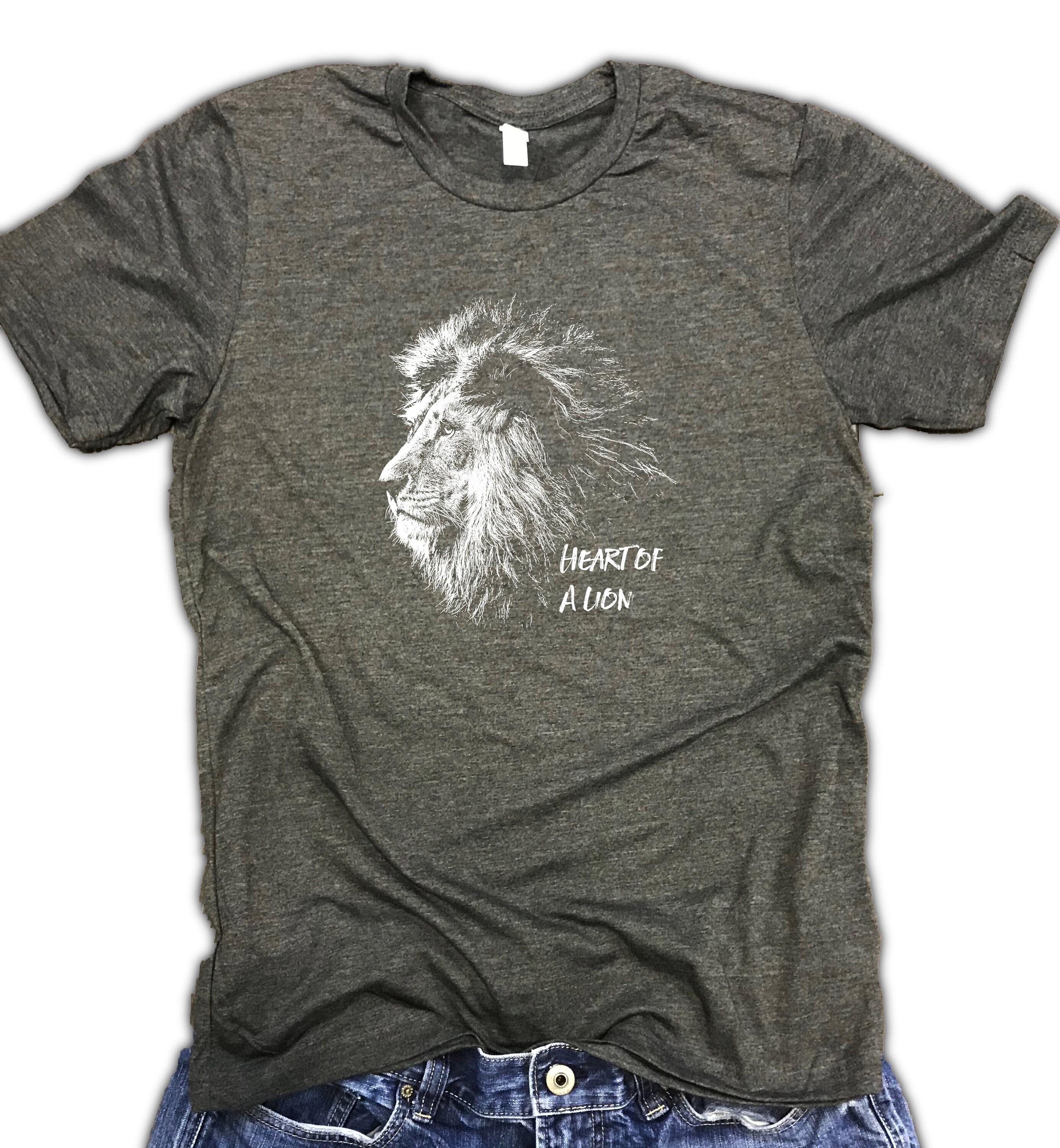 Unisex T-shirt Lion Motivational | Etsy 