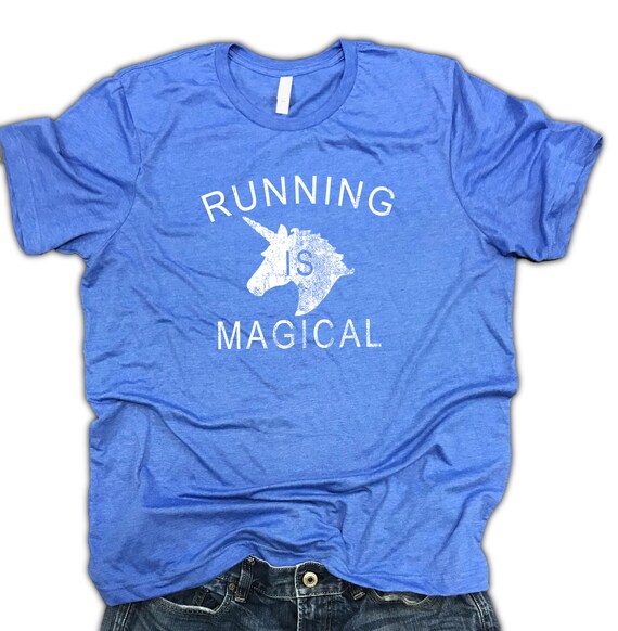 Running is Magical T-Shirt Navy Running is Magical T-Shirt Navy