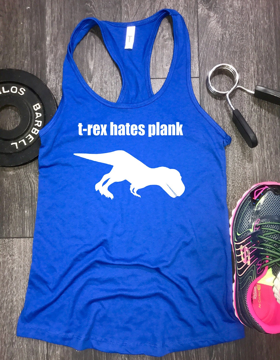 Trex Hates Plank Yoga Tank, Gym Tank, Workout Tank, T-rex Tank, Womens  Workout Clothing, Womens Workout Clothes, Workout Tank Top, Workout - Etsy