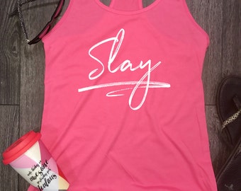 tank tops for women, slay, racerback tank, womens tank top, workout clothes for women, stylish tank, yoga clothes, tank top, gym tank