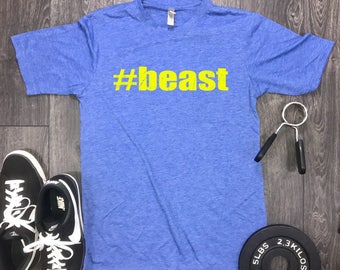 Beast mens Shirt, fitness motivation, workout clothes, beast, mens gym shirt, workout shirt mens, best workout shirts, mens workout t shirt