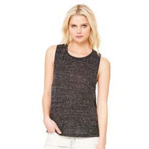 Motocross Sister Heart Ladies' Flowy Muscle Tank