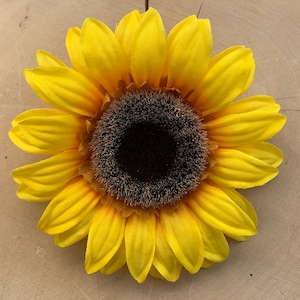 Sun Flower Sunflower Hair Clip Accessories - Beach Pool Party Festivals - Bridal Flower Girl - Fall Thanksgiving