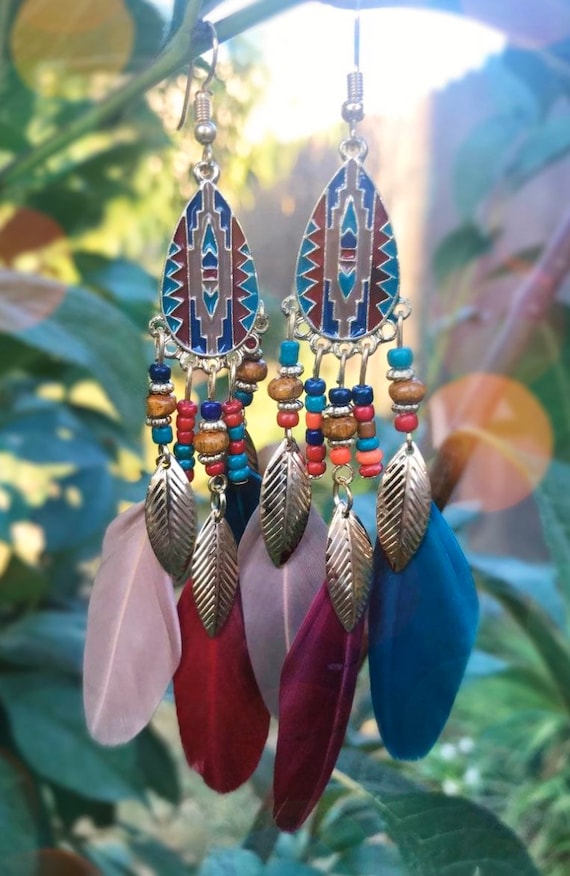 Her feather earrings sale